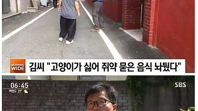 8년간 길고양이 수천마리 죽인 사람