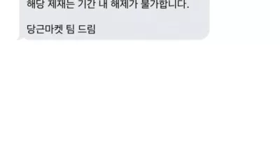 당근마켓 무료나눔 빌런 최광자