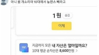 요즘 10대 평균 순자산 8600만원 ㄷㄷ