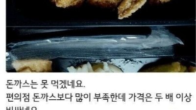 장사막하는 돈까스집 사장