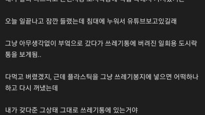 남친이 싸준 도시락, 편지 쓰레기통에 버린 여자친구